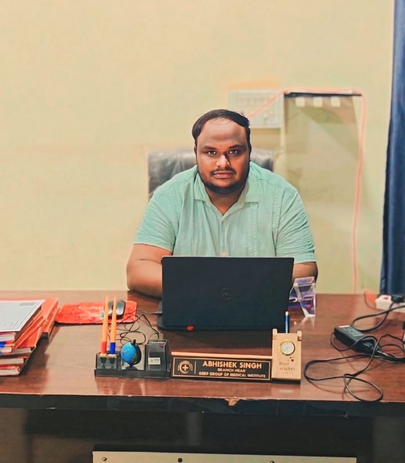 Mr. Amit Patel, Placement Director of GBRP Medical Institute